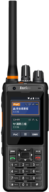 Inrico IRC380 hybrid PoC + DMR radio (UHF or VHF)