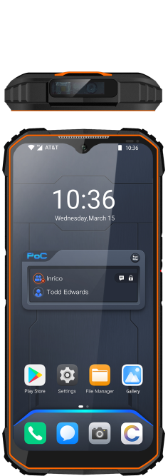 Inrico S300 large-screen PoC radio